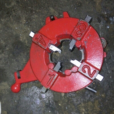 2-3-4寸顺牌套丝机板牙头 电动套丝机机头 套丝机大小板牙头