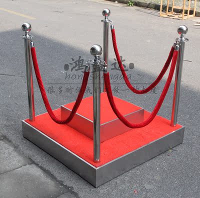 售楼部方形门口指挥保安岗台小区物业交通保安执勤站岗台地台