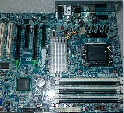 hp z400 z600 z800工作站主板 586968-001 6内存