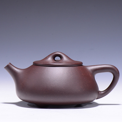 国家工艺美术师周冠华宜兴紫砂壶紫玉金砂纯全手工泡茶壶茶具送礼