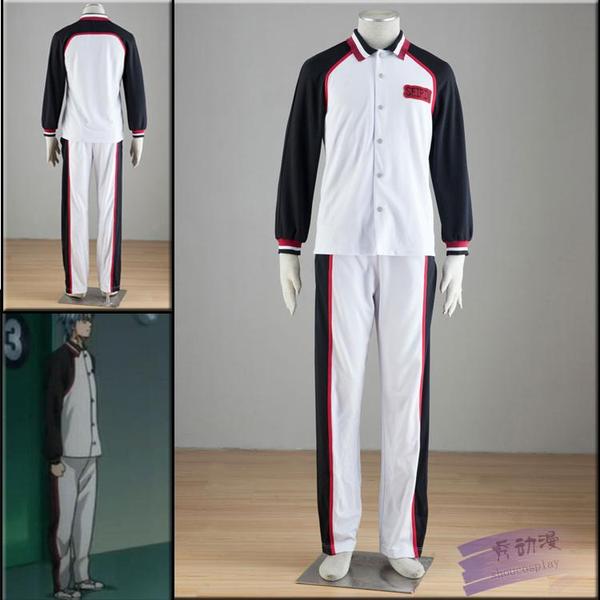 cosplay服装 黑子的篮球-诚凛高校篮球队-长袖队服1代 运动服