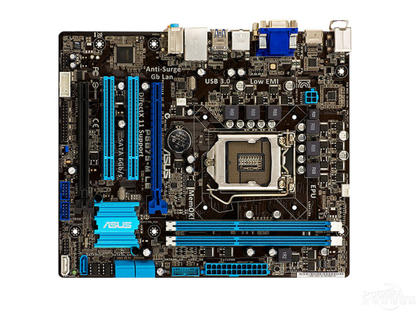 屠夫价格asus/华硕 p8b75-m le b75主板小板usb3.0 sata3.0 hdmi