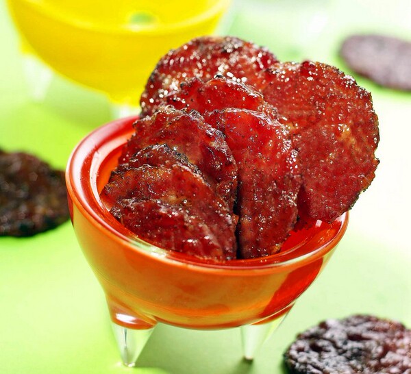 新加坡特产 美珍香金钱猪肉脯 肉干零食 当天现烤 半斤