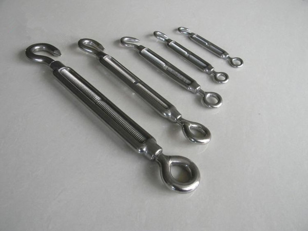 花篮螺丝 304不锈钢花蓝螺丝 开体花兰 钢丝绳拉紧器 oc型 m4