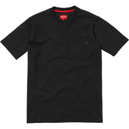 日本s码现货 supreme 15fw s/s pocket tee 口袋短袖t恤 余文乐