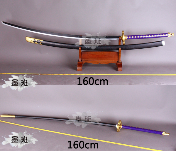 墨班现货cosplay道具 刀剑乱舞 萤丸&蛍丸 160cm大太刀 不可开刃