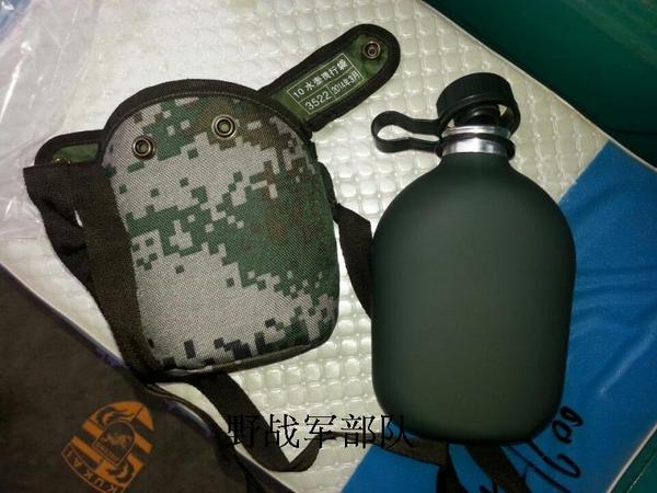 包邮正品10水壶南京七禾 浙江军马神 07水壶 数码迷彩水壶 水壶套