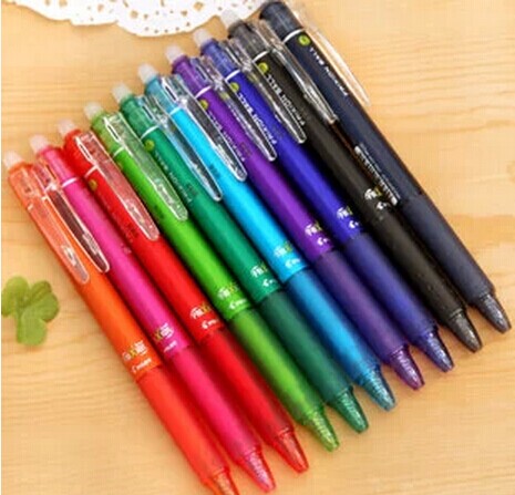 日本pilot frixion ball百乐按动可擦笔 摩磨擦可擦水笔lfbk-23ef