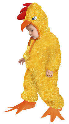 美国正品代购cosplay男女服装万圣节化妆舞会黄色小鸡婴儿装