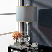 Современная мода творческая кристаллическая Настольная лампа Настольная лампа спальня ночники IKEA гостиной лампа освещения затемнения