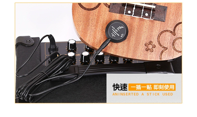 Edlin AD-35 bảng dán đàn guitar chơi đàn guitar bán tải đàn guitar ukulele Erhu Guzheng bộ khuếch đại nhạc cụ - Phụ kiện nhạc cụ