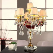 Ши Ватикан г Markor европейской роскоши кристалл свеча лампа лампы творческой гостиной лампы лампы освещения