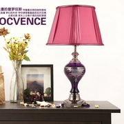 Свадебный подарок свадебный Настольная лампа Настольная лампа настольная лампа ночник гостиную современной свадьбы Китайская Континентальная стекла настольная лампа