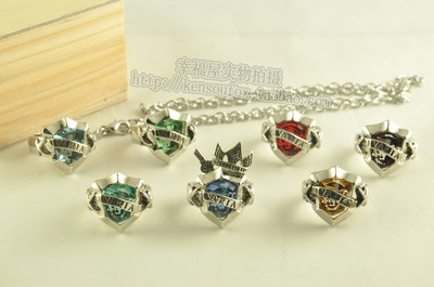 幸福屋★新生瓦利亚守护指环 项链绳 7款巴利安家庭教师戒指