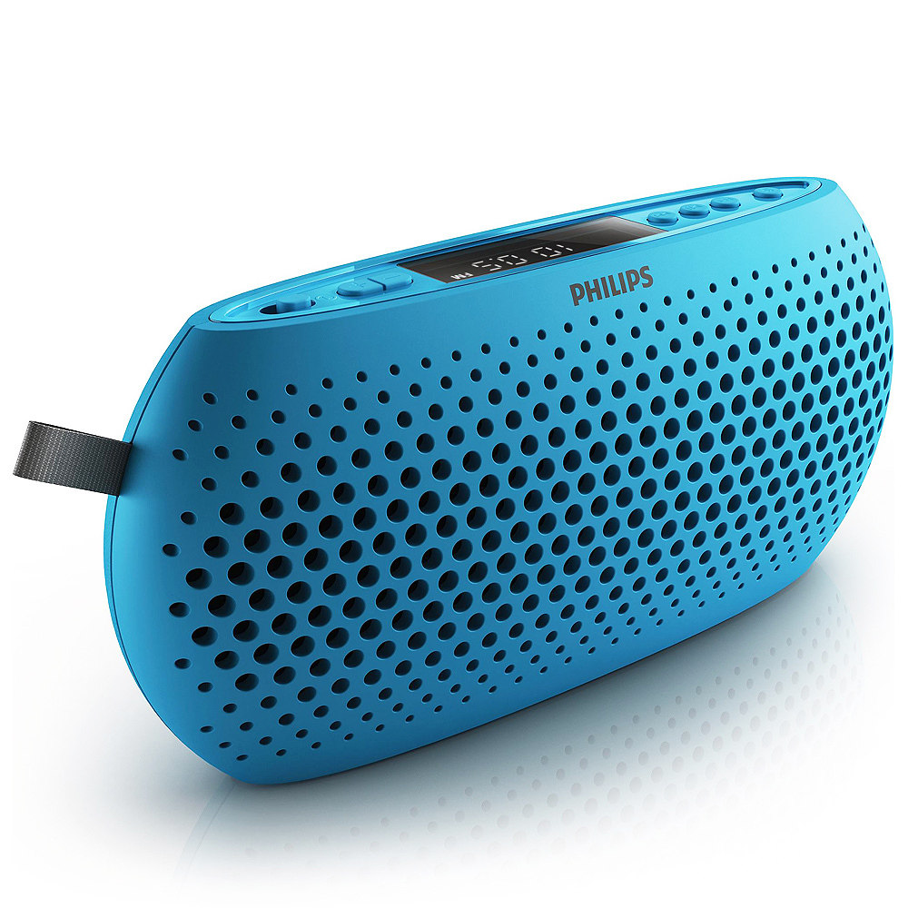 philips/飞利浦 sbm130便携插卡迷你音响小音箱fm户外收音机