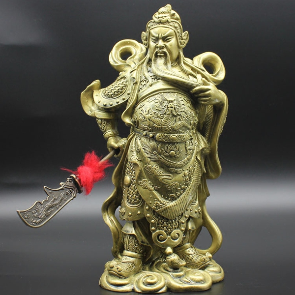 关羽关公大摆件招财镇宅辟邪关二爷武财神爷佛像开业乔迁礼品礼物