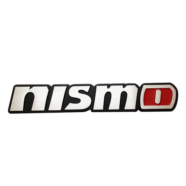 nismo金属贴 逍客骊威轩逸天籁蓝鸟阳光改装车标装饰贴 3d拉丝贴