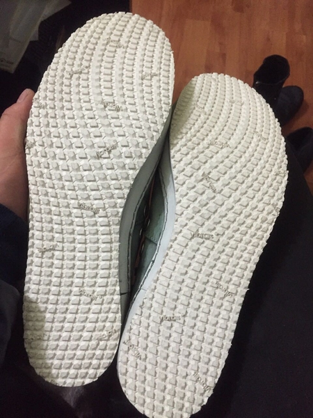 意大利vibram整地保护贴耐磨防滑保护真皮鞋底米色白色咖啡色