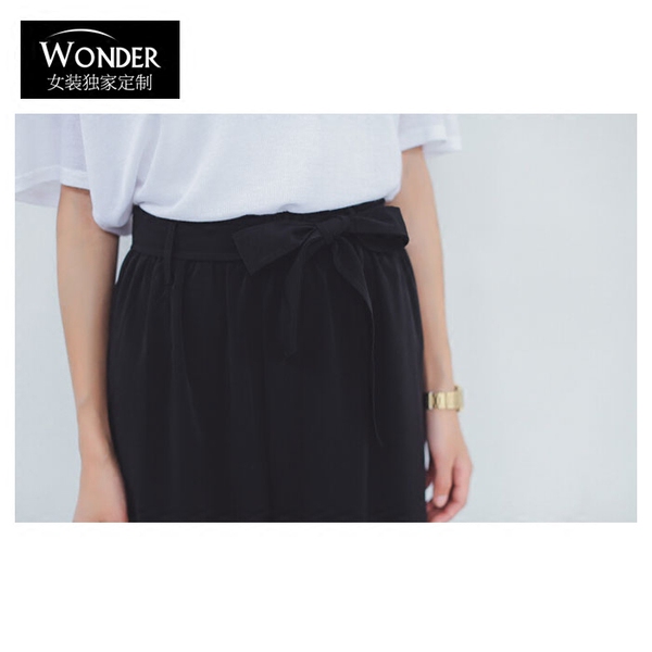 韩版夏季雪纺阔腿裤女高腰七分裤大码直筒休闲裤春秋九分阔脚女裤