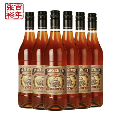 张裕经典三星金奖白兰地6瓶