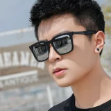 Трендовые модные квадратные солнцезащитные очки, коллекция 2022, в корейском стиле, защита от ультрафиолета