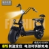 Harley phía trước và phía sau giảm xóc hai bánh xe lốp rộng pin xe điện vào một đôi pin lithium chì-axit xe máy điện ghế đệm