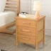 Doorless cấu trúc hộp dành cho người lớn đồ nội thất gỗ lưu trữ bàn cạnh giường ngủ rắn gỗ bàn cạnh giường ngủ tủ đơn giản lớp tủ trắng