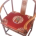 Mahogany sofa đệm mới Trung Quốc ghế gỗ gụ đệm lanh đệm trà bàn ghế đệm tùy chỉnh màu nâu đệm gối
