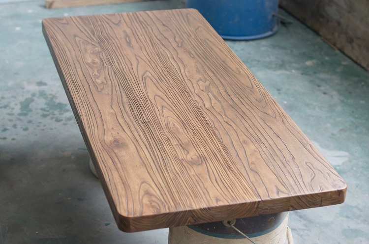 Nhà máy gỗ rắn tùy chỉnh gỗ cũ elm đồ nội thất bàn thanh bàn làm việc bàn bàn cà phê bàn ​​bay cửa sổ - Bàn / Bàn bàn ghế ăn đẹp
