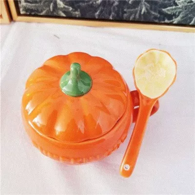 Halloween Pumpkin cup, creative ceramic cup, mug cup, cup of