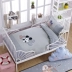 Thêu sản phẩm trẻ em giường bông chăn vườn ươm giấc ngủ ngắn bông bông nôi ba mảnh chứa lõi Liu Jiantao - Bộ đồ giường trẻ em Bộ đồ giường trẻ em