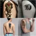 Hình xăm dán không thấm nước nam kéo dài cánh tay hoa mô phỏng rồng hổ hình xăm cơ thể hình xăm bộ 10 hình dán tattoo Vẽ trên cơ thể