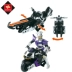 Jinjiang áo giáp trẻ em chiến binh búp bê đồ chơi siêu cường hiệp sĩ robot biến dạng xe máy mô hình kim cương búp bê