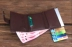 Tự động pop-up thẻ tay áo chống từ chủ thẻ đa thẻ thẻ hộp đầu lớp da thẻ ví gói bóp nữ Ví / chủ thẻ
