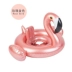 Trẻ em bé bơi vòng dễ thương flamingo dứa INS ngồi vòng bé nước bơm hơi gắn kết 0-6 tuổi - Cao su nổi phao hồng hạc Cao su nổi