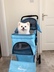 Bốn bánh vật nuôi xe dog stroller pet xe đẩy em mèo và con chó nhu yếu phẩm hàng ngày có thể gập lại xe đẩy em chó bát ăn cho chó con Cat / Dog hàng ngày Neccessities