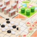 Checkers Bay Cờ Vua Cờ Backgammon Bàn Cờ Trò Chơi Nhiều Người Lớn Cờ Vua Trẻ Em của Câu Đố Đồ Chơi Bằng Gỗ