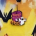 Mặt dây chuyền thẻ Halloween Bí ngô treo Đồ dùng trang trí Halloween Mẫu giáo Cảnh vải treo tường - Sản phẩm Đảng / Magic / Hiệu suất đồ hoá trang bé trai Sản phẩm Đảng / Magic / Hiệu suất