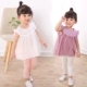 Elf girl new baby xà cạp nữ mùa xuân và mùa hè bé quần cô gái Hàn Quốc phiên bản của màu sắc hoang dã quần mỏng