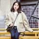 13 sản phẩm tốt Hàn Quốc phiên bản 2017 mới mùa đông sinh viên lỏng mỏng người đàn ông ngắn áo len nữ áo ngắn