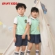 Quần áo mẫu giáo quần áo mùa hè Phiên bản Hàn Quốc của đồng phục tiểu học và trung học cơ sở Anh đồng phục lớp hè của Anh - Đồng phục trường học / tùy chỉnh thực hiện
