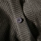 Dứa mẫu mùa xuân và mùa thu màu rắn cardigan Hàn Quốc người đàn ông giản dị của áo len dày Nhật Bản retro áo len mỏng áo gió Hàng dệt kim