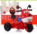 Super Flying Man Le Beetle Children Xe ba bánh chạy điện Kid Toy Car Có thể ngồi Man Pin Baby Car Car - Con lăn trượt patinet / trẻ em xe đạp điện trẻ em Con lăn trượt patinet / trẻ em