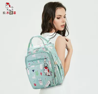 Mommy Bag Shoulder 2020 Ba lô thời trang đa chức năng Dung tích lớn Túi xách cho mẹ và bé đi chơi mới siêu nhẹ - Túi / túi Baby