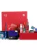 Màu quốc gia Jinghong Forbidden City Makeup Cosmetics Set Son môi Phấn mắt Thương hiệu lớn Kết hợp chính hãng Hộp quà tặng âm nhạc phong cách Trung Quốc - Bộ trang điểm