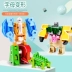 Bộ đồ chơi biến dạng chữ cái Bộ xếp hình Robot Khủng long King Kong Đội đa dạng Cậu bé 6 Món quà trẻ em 3 - Đồ chơi robot / Transformer / Puppet cho trẻ em