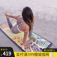 Hiyoga | Manduka Подлинный анти -стелпип -силиконовый магазин йоги ins printed влажный мокрый мокрый платок с мокрой мокрым одеялом