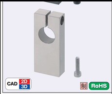 Химическое оборудование 光轴立式底座直线光轴支架轴承支撑座底座安装型 光轴导向轴支座