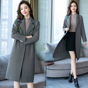 Áo khoác vest nữ mùa xuân và mùa thu đông mới Áo len mới trong phần dài thời trang nữ Hàn Quốc 2019 - Trung bình và dài Coat