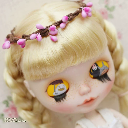 ｝ ｛｛J j j bjd.sd fat baby дядя 346 баллов можно использовать, сделав фотографии реквизита Blythe Flower Ring Materials DIY